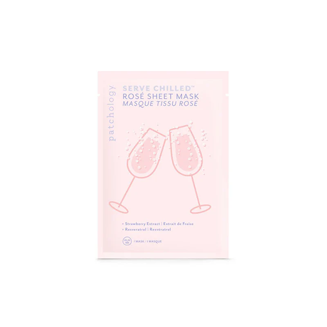 Serve Chilled Rosé Sheet Mask