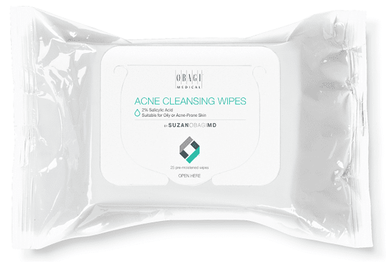 On-the-Go Cleansing Wipes for Acne Prone