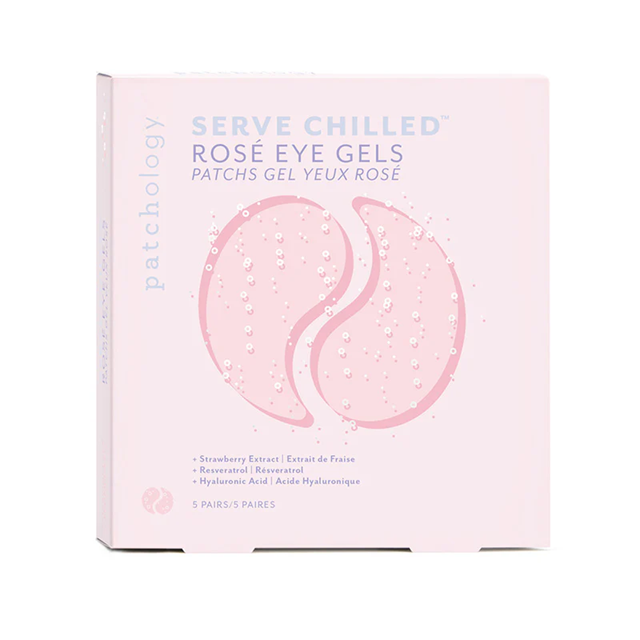 Serve Chilled Rose Eye Gels (5 Pack)